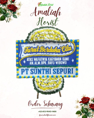 Papan Bunga Duka di Panimbang