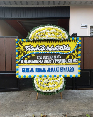 Papan Bunga Duka di Panimbang