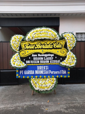 Papan Bunga Duka di Panimbang